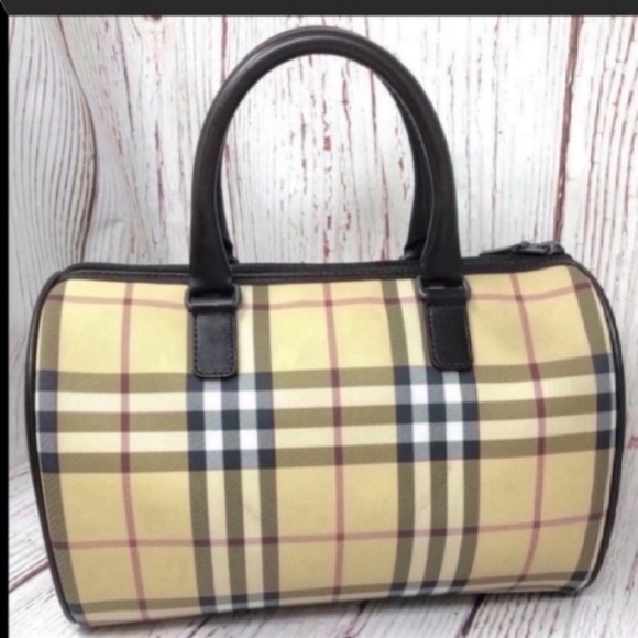 burberry top handle bag